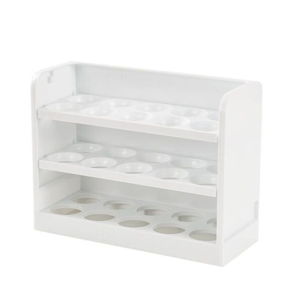 Creative Flip Egg Box Household Refrigerator Egg Storage Box Household Kitchen Egg Rack Egg Tray