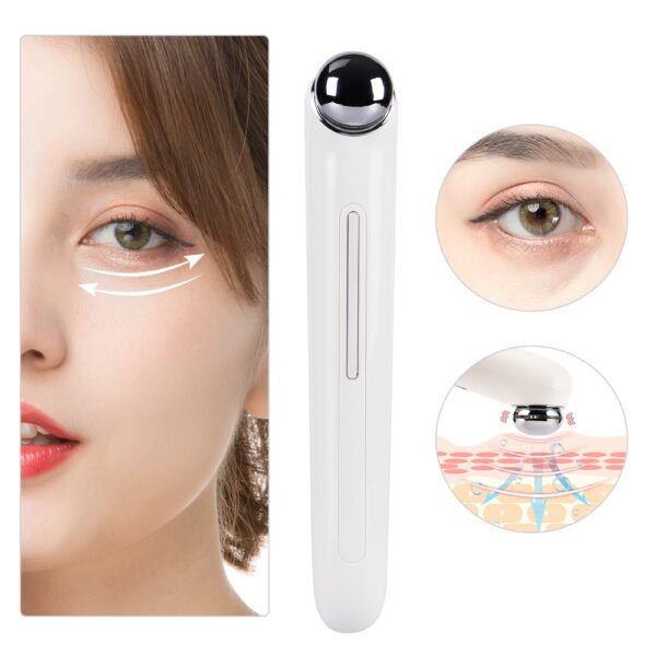 Electric Intelligent Vibration Eye Massager High frequency Anti Wrinkle Dark Circle Eye Bags Removal Lips Cheek