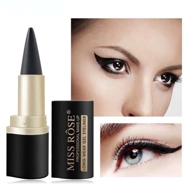 Long Wear Gel Black Eyeliner Kajal Eye Pencil Wateroroof Eyeshadow Pen Set Eyes Makeup Eye Liner 5