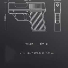 Gun Cigarette Lighter Case - image 6
