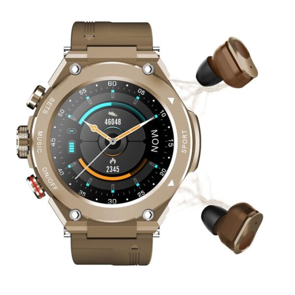 T92 Smart Watch with Earbuds Bluetooth Headset Smartwatch with Speaker Tracker Music Heart Rate Monitor Sports 3.jpg 640x640 3