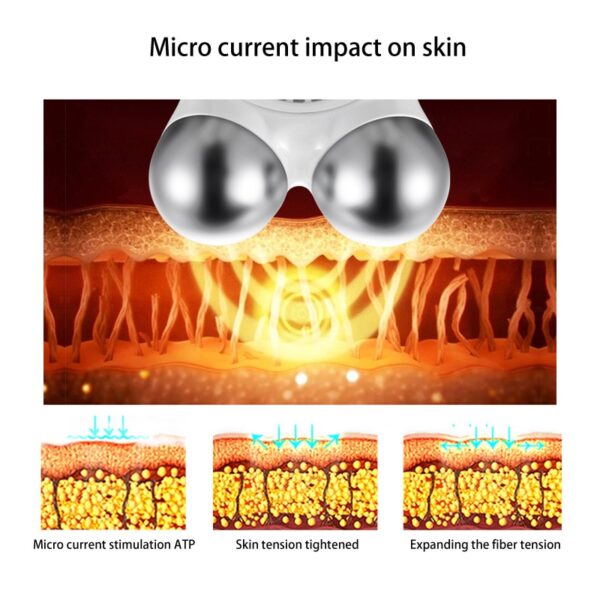 2022 Fashion Micro electric current face lift skin care tools Spa Tightening lifting remove wrinkles Toning 3