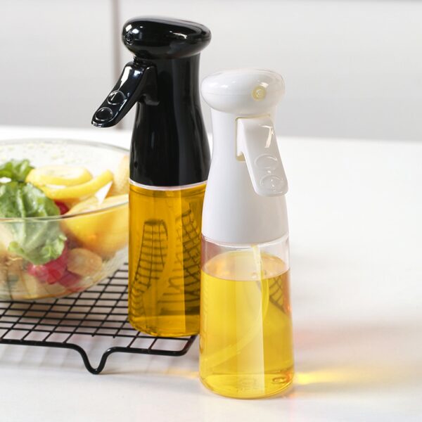 210ML Olive Oil Spray BBQ Cooking Kitchen Baking Olive Oil Sprayer Oil Spray Empty Bottle Vinegar 2