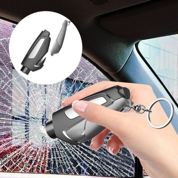 3 In 1 Car Window Breaker Safety Hammer Glass Window Breaker Seat Belt Cutter Life Saving 1