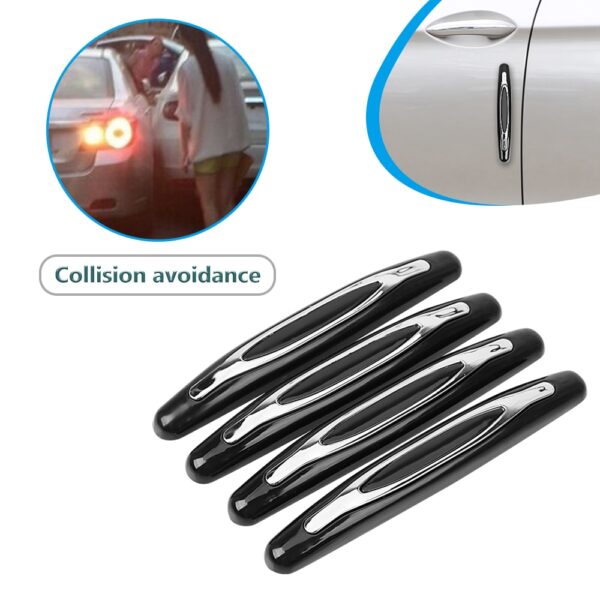 4pcs set Upgrade Car Collision Strip Car Door Guard Protector Door Edge Trim Guard Styling 1