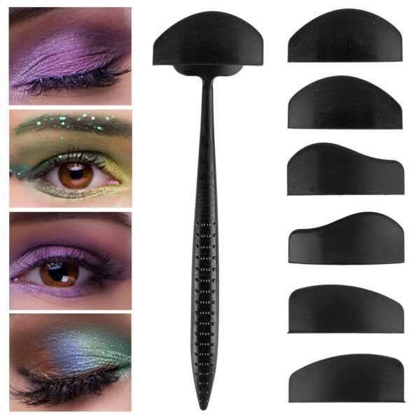 6 in 1 Silicone Glamup Easy Aurish Line иж бүрдэл зовхины будаг багстай нүүр будалтын Атирааны шугам 1