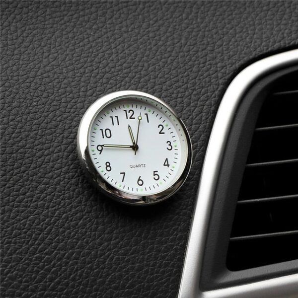 Car Clock Luminous Mini Automobiles Internal Stick On Digital Watch Mechanics Quartz Clocks Auto Ornament Car 3.jpg 640x640 3