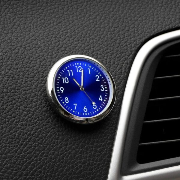 Car Clock Luminous Mini Automobiles Internal Stick On Digital Watch Mechanics Quartz Clocks Auto Ornament Car 4.jpg 640x640 4