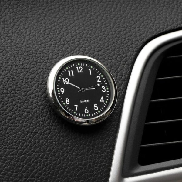 Car Clock Luminous Mini Automobiles Internal Stick On Digital Watch Mechanics Quartz Clocks Auto Ornament Car 5.jpg 640x640 5
