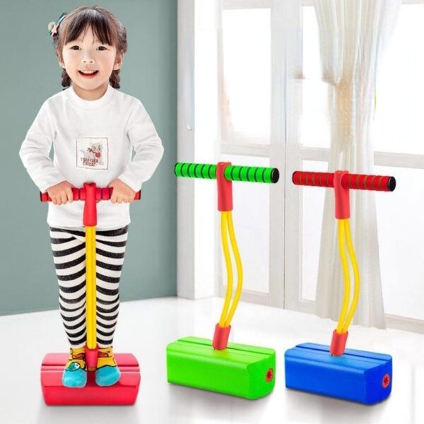 משחקי ספורט לילדים צעצועים קצף Pogo Stick Jumper מקורה כיף חיצוני ציוד כושר לשפר את ההקפצה החושית