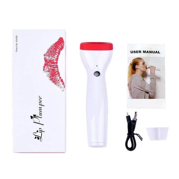 Silicone Lip Plumper Device Electric Lip Plump Enhancer Care Tool Natural Sexy Bigger Fuller Lips Enlarger 1