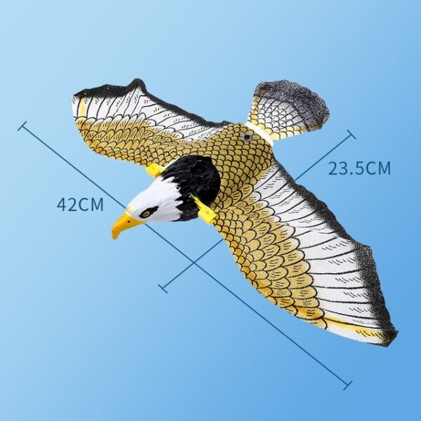 Simulation Bird Interactive Cat Toys Electric Hanging Eagle Flying Bird Cat Teasering Play Cat Stick