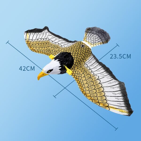 Simulation Bird Interactive Cat Toys Electric Hanging Eagle Flying Bird Cat Teasing Play Cat Stick