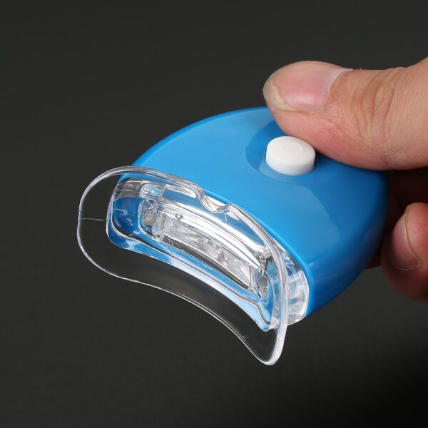 Sbiancante di i denti Portable Mini Led Blue Light Smart Whitener Instrument Denti Whitening Beauty Health Tool 3