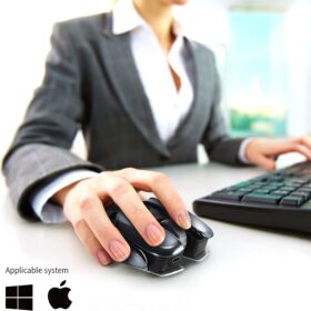 Wireless Ergonomics Metal Mouse - image 3