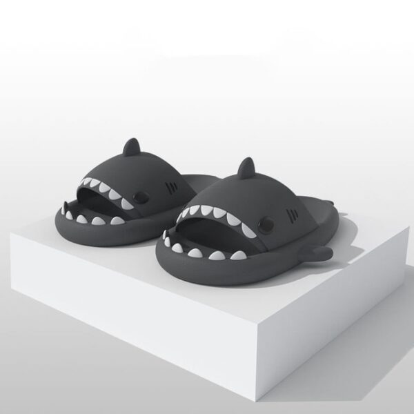 ASIFN Shark Slippers for Women Men Summer Home Anti skid Couple Outdoor Cool Indoor Funny Slides 4.jpg 640x640 4