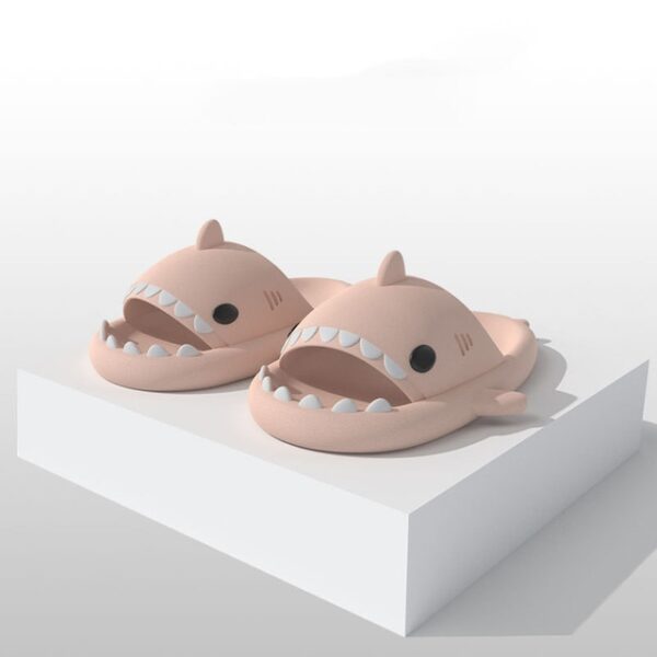 ASIFN Papuci de rechin pentru femei Bărbați Vară Acasă Antiderapant Cuplu Exterior Cool Interior Funny Slides 7.jpg 640x640 7