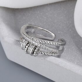 Threanic Triple Spin Ring - image 3