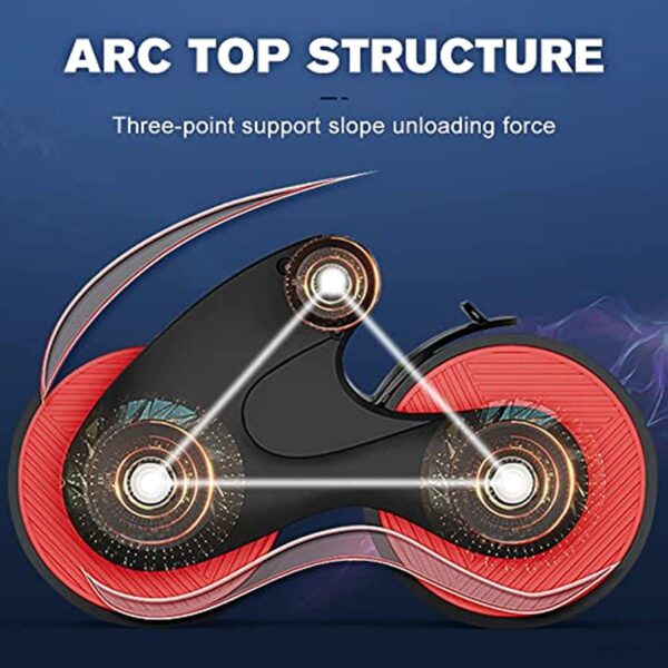 Automatic Rebound Aabdominal Wheel 2023 New Wheels Roller Domestic Abdominal Exerciser Ab Roller Wheel Exercise Equipment 5