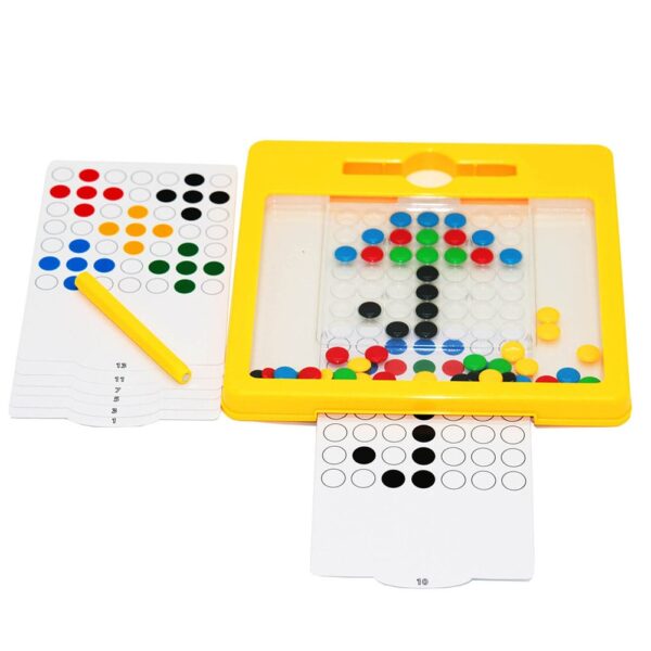 DIY Drawing Board Children s Educational Magnetic Steel Ball Drawing Board Writing Board Creative Early Education 4