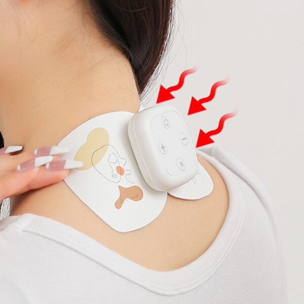Mini Massage Mat Wireless Neck Back Shoulder Multifunctional Relax Muscle