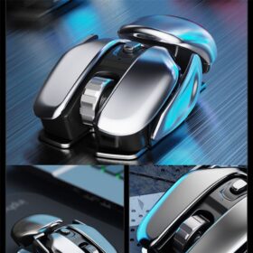 Wireless Ergonomics Metal Mouse - image 2