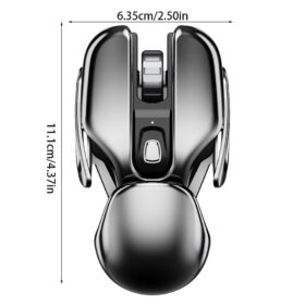 Wireless Ergonomics Metal Mouse - image 5