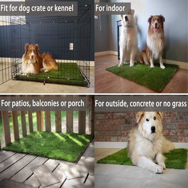 Pet Artificial Grassland Simulation Lawn Rug Outdoor Terrace Dog Urinating Mat Turf Fake Green Grass Carpet 2