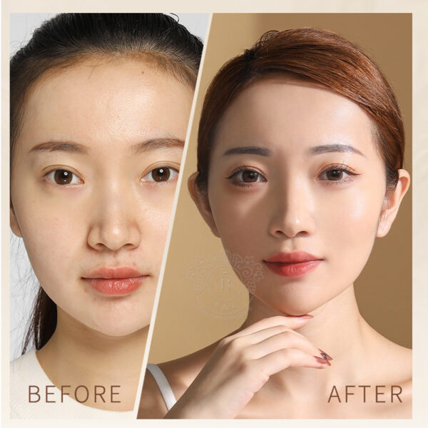 oRnoKorea Cosmetics TFIT 3 color Concealer Palette Professional Makeup Conceal Cream for Face Eye Contour Dark