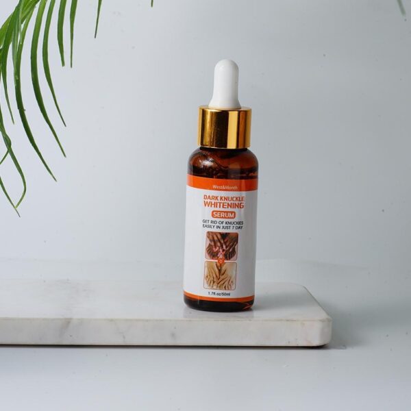 Awọn Ikunkun Dudu Funfun Serum Awọn Orunkun Dudu ati igbonwo Ṣiṣamimọ Serum Dudu Aami ipara Epo Ara Imọlẹ 4