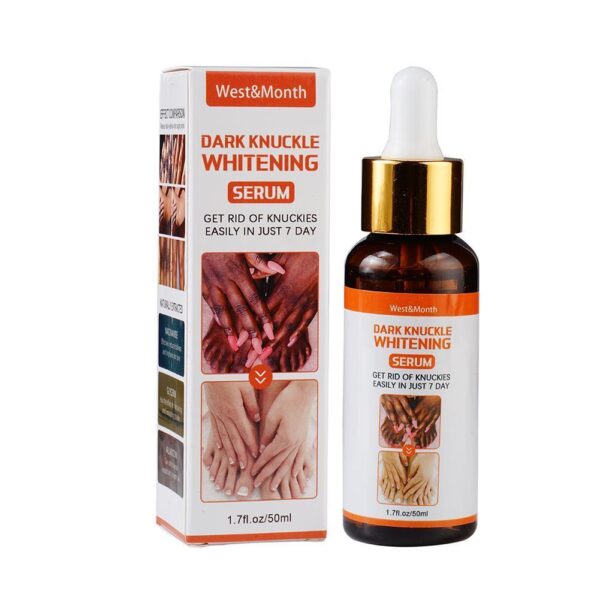 Awọn Knuckles Dudu Whiteing Serum Awọn Orunkun Dudu ati Awọn igunpa Imumọlẹ Omi-ara Dudu Awọn aaye Ipara Ara Epo Ara