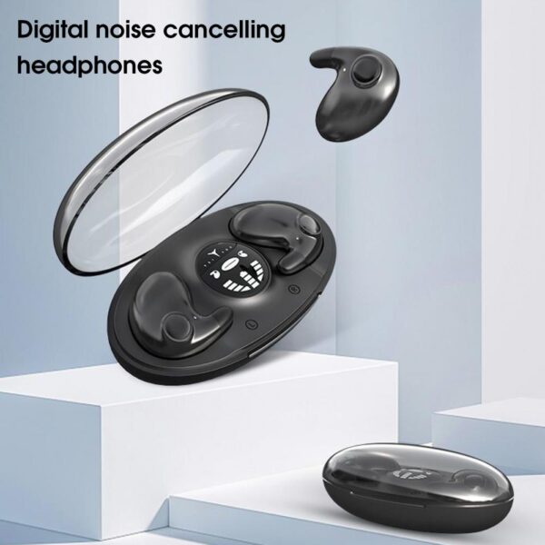 Tai nghe không dây tuyệt vời Tương thích Bluetooth5 3 Tai nghe âm thanh nổi mini Độ trung thực cao IPX5 Tai nghe không dây chống nước 1