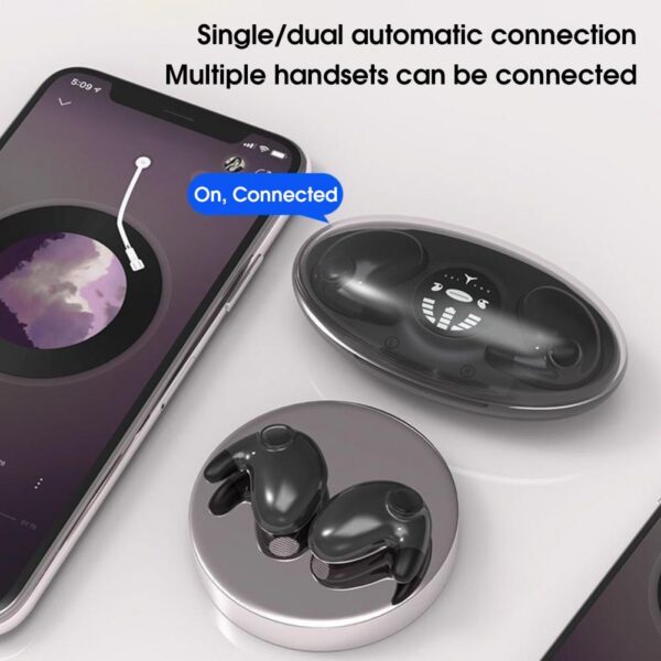 Mükemmel Kablosuz Kulaklık Bluetooth uyumlu5 3 Mini Stereo Kulaklık Yüksek Sadakat IPX5 Su Geçirmez Kablosuz Kulaklık 3