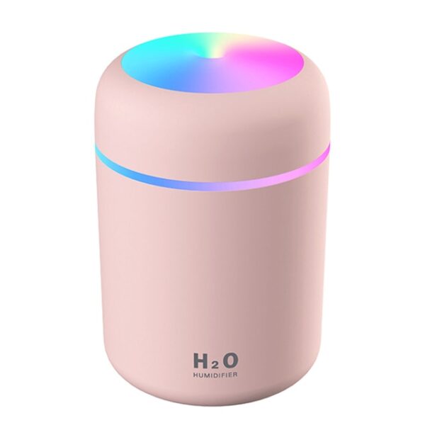 ความชื้นแบบพกพา 300ml Electric Air Humidifier Aroma Oil Diffuser USB Cool Mist Sprayer พร้อมสีสัน Night 2.jpg 640x640 2