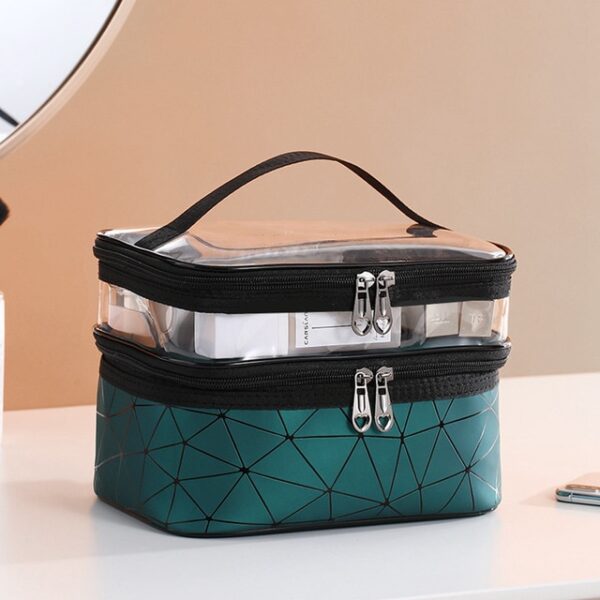 Multifunction Double Transparent Cosmetic Bag Women Make Up Case Big Capacity Travel Makeup Organiser Toiletry Beauty 2.jpg 640x640 2