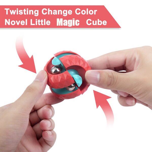 Adults Decompression Toy Children Autism Orbit Ball Cube Anti Stress Sensory Toys Fidget Toys For Kids 2