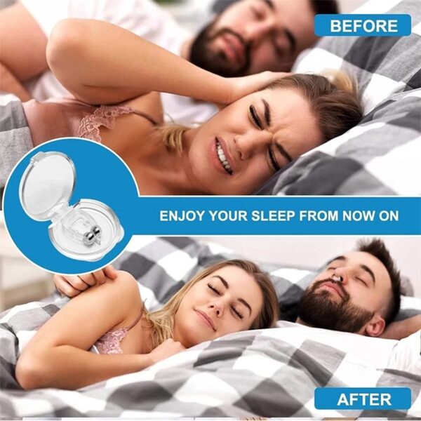 Anti Snoring Corrector Snore Prevention Gadget Women s Anti Snore Device Snore Elimination Nose Clip Men 2