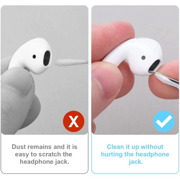Bluetooth Earphone Cleaning Kit for Airpods Pro 1 2 3 Earbuds Case Cleaning Pen Bursh Tools 5