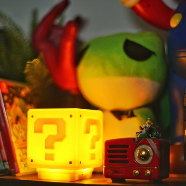 Noční lampa do dětské ložnice Domov Dětská dárková dekorace Led noční světlo USB Super hra 2