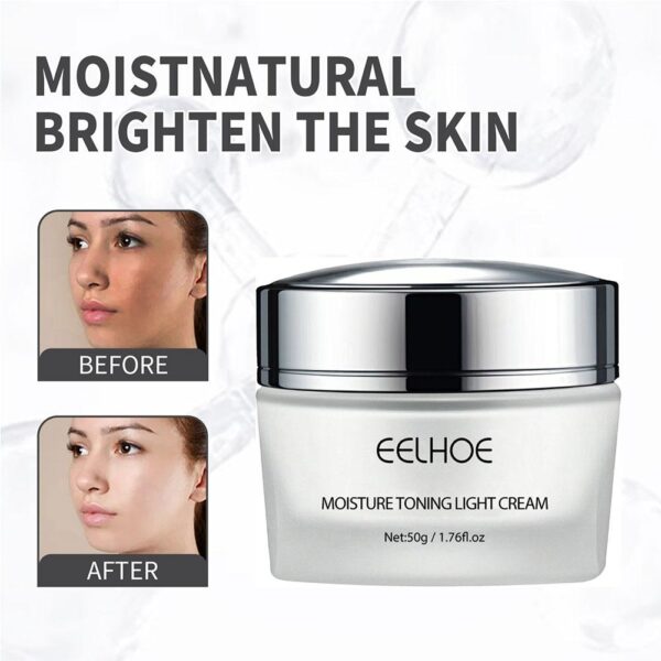 EELHOE Hydrating Beauty Face Cream Moisture Toning Light Cream Toning Facial Anti Wrinkle Cream 50g 1