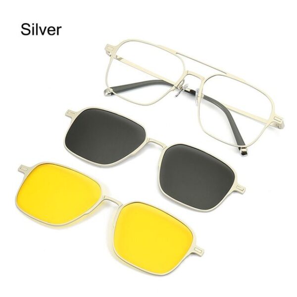 New Trend 3 In 1 New Trend Magnet Glasses Frame With Clip On Glasses Polarized Sunglasses 1.jpg 640x640 1