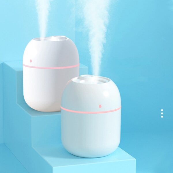 Portable Water Drop Humidifier USB Desktop Indoor Air Atomization Humidifier Household Mute Large Spray Humidifier 1