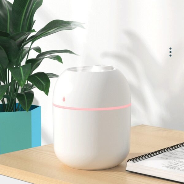 Portable Water Drop Humidifier USB Desktop Indoor Air Atomization Humidifier Household Mute Large Spray Humidifier 3