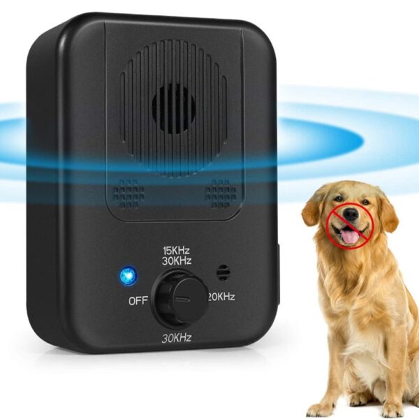 Ultrasonic Stopper Bark Dog Repeller Pet Training Stop Barking Anti Noise Device Stop Barking Sound Trainer