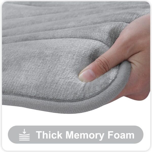 Homaxy U Shaped Memory Foam Rūma horoi wharepaku whariki kaukau kore paheke he whariki Waewae kaukau ngawari 1