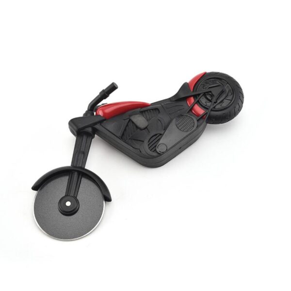 Stainless Steel Motorcycle Knife Pizza Cutter Cake Tool Pizza Wheel Scissors Perfect For Pizza Pie Waffles 3