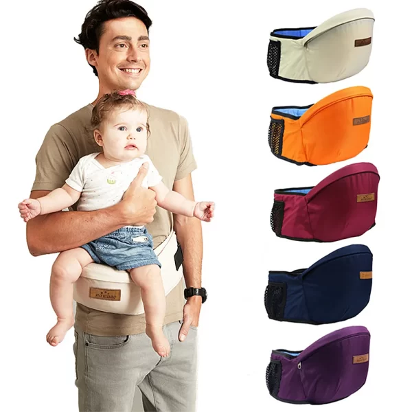 Baby Carrier Waist Stool Walkers Baby Sling Hold Waist Belt Backpack Hipseat Belt Kids Adjustable Infant