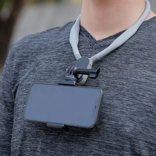 U-förmige Halshalterung für Sportkamera, tragbare magnetische POV-Hals-Selfie-Halterung für GoPro Hero 4