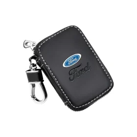 Para Ford Focus 2 3 1 MK2 MK3 MK1 Fiesta Ranger Mondeo Fusion Kuga Metal/cuero coche Logo llavero accesorios - image 13