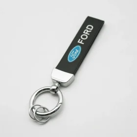 Para Ford Focus 2 3 1 MK2 MK3 MK1 Fiesta Ranger Mondeo Fusion Kuga Metal/cuero coche Logo llavero accesorios - image 12